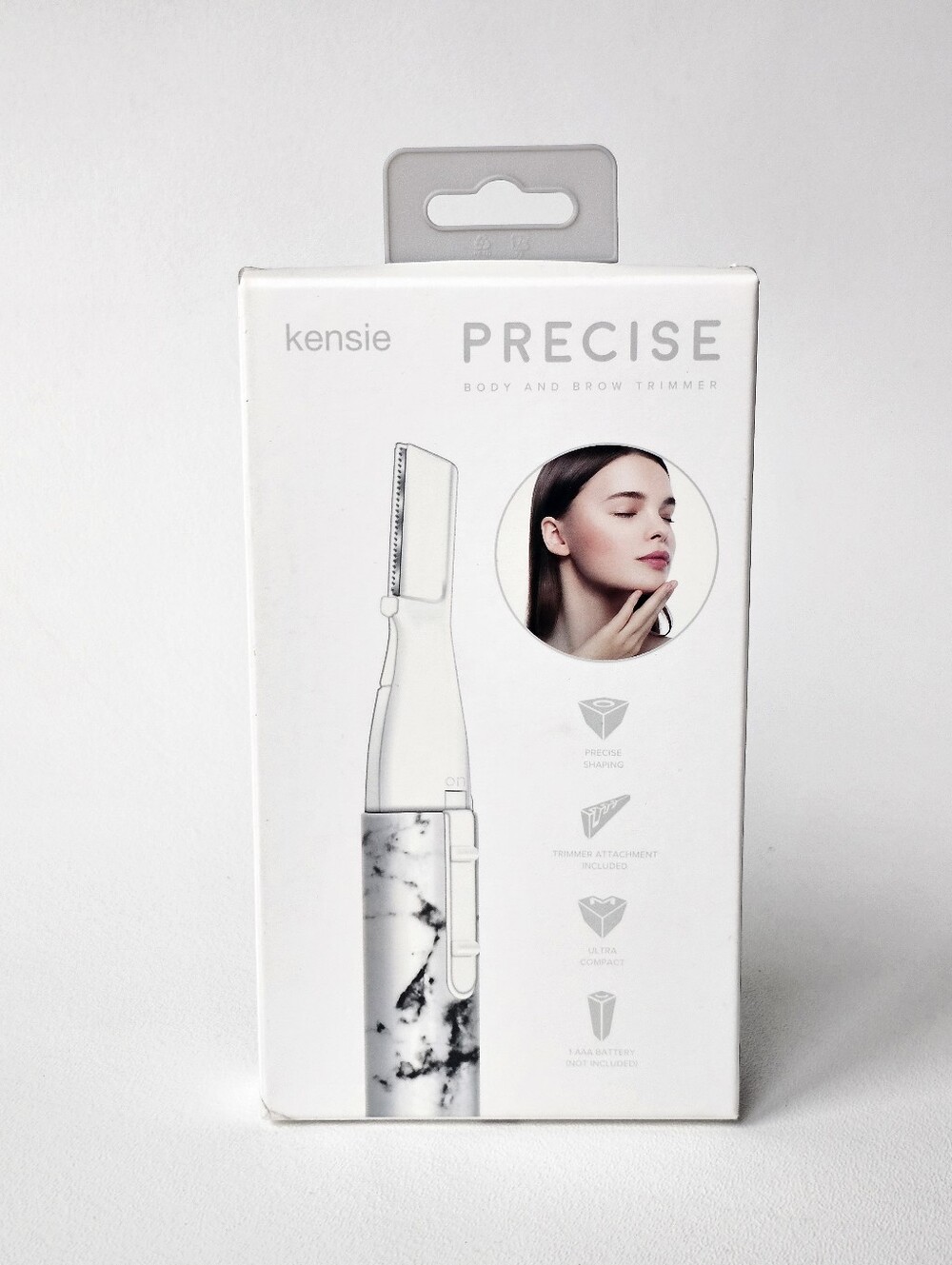 Kensie Precise Body & Brow Trimmer Marble Print New in Box